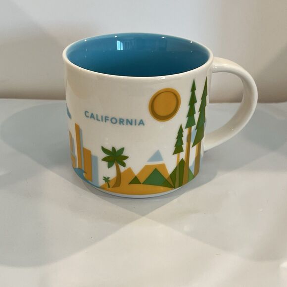 Starbucks California 2017 You Are Here Collection Coffee Mug 14oz - Picture 1 of 8
